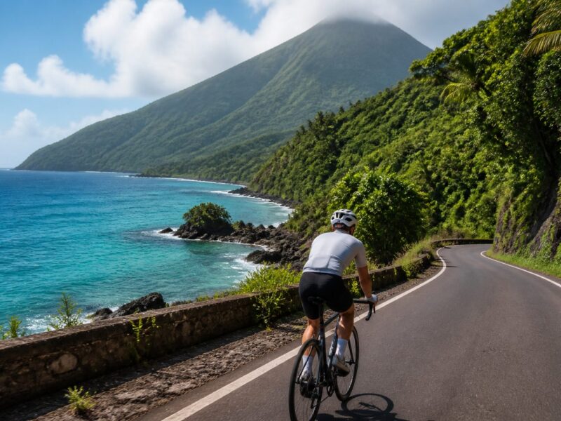 La côte sous-le-vent à vélo : l&rsquo;itinéraire côtier de Basse-Terre