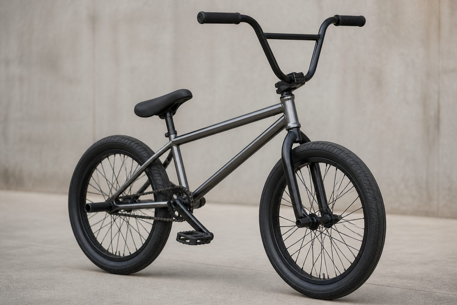 vélo bmx compact cadre chromoly roues 20 pouces composants détaillés