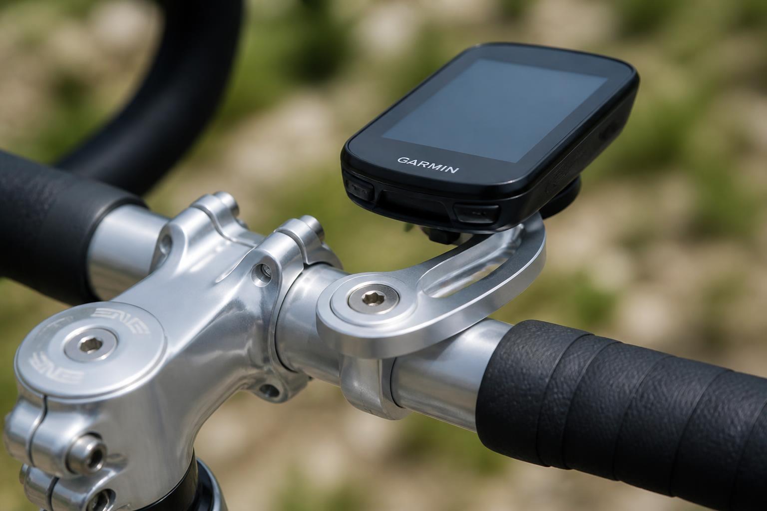 support quart de tour pour compteur GPS vélo sur potence