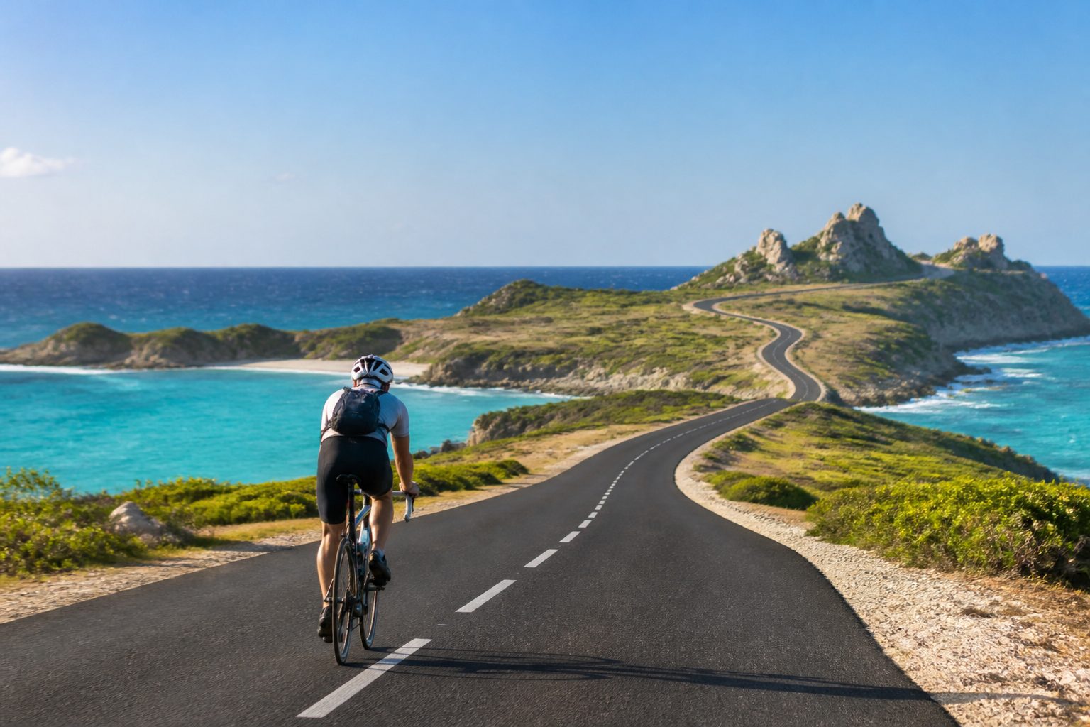 Faire la Pointe des Châteaux à vélo depuis Saint-François