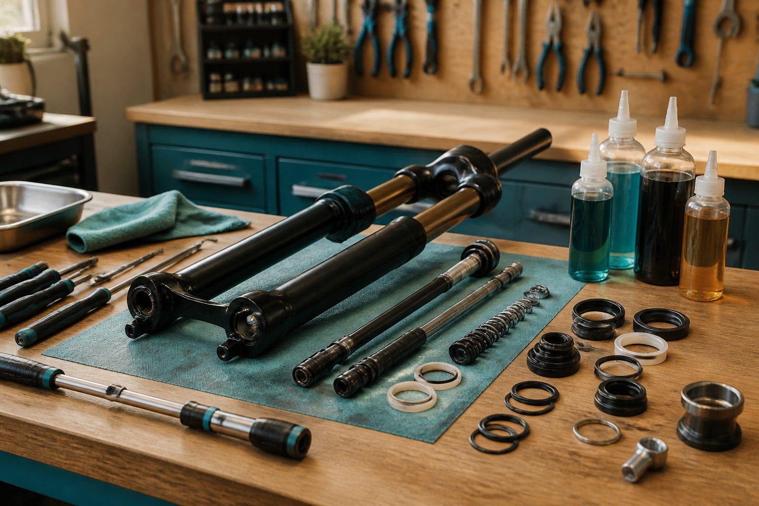Entretien fourche et amortisseur VTT tout suspendu : vidange et joints