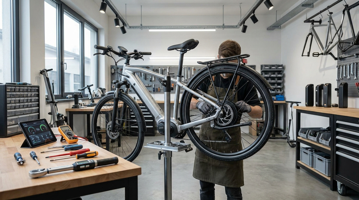 Réparer votre vélo électrique et entretenir son moteur