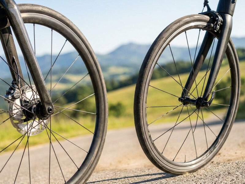 Freins vélo route : le duel entre disques et patins