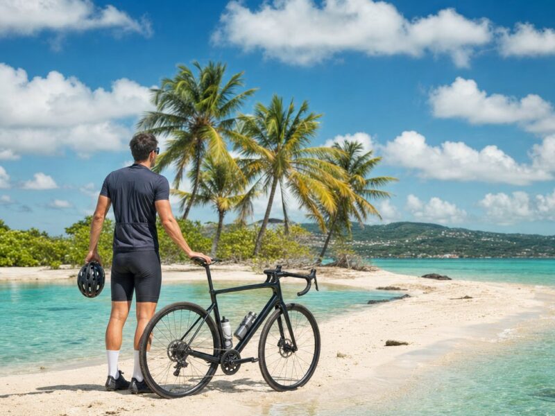 Vélo et fonds blancs : une journée active au François
