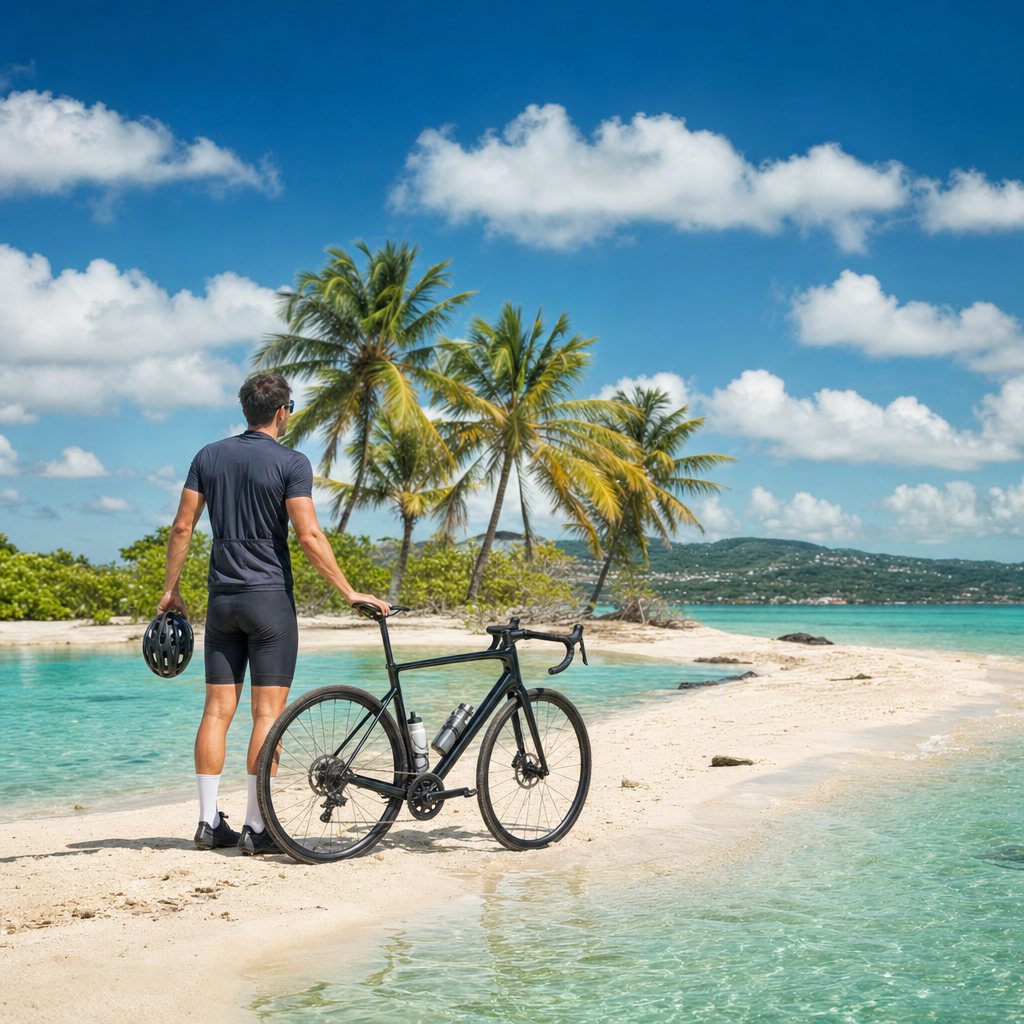 Vélo et fonds blancs : une journée active au François